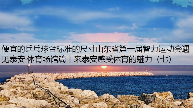 便宜的乒乓球台标准的尺寸山东省第一届智力运动会遇见泰安·体育场馆篇丨来泰安感受体育的魅力（七）