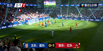 体育赛事直播画面