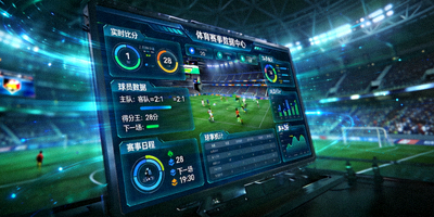 体育数据可视化大屏